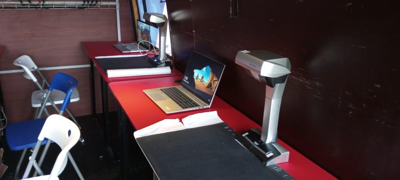 Camion de numérisation EC-MADA